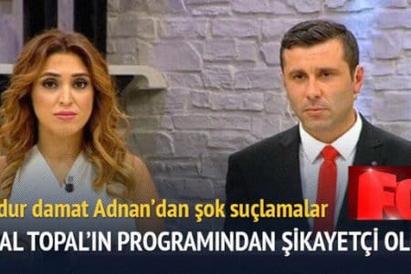 Mağdur Damat Adnan, Zuhal Topal’la İlgili Suçlama Yaptı