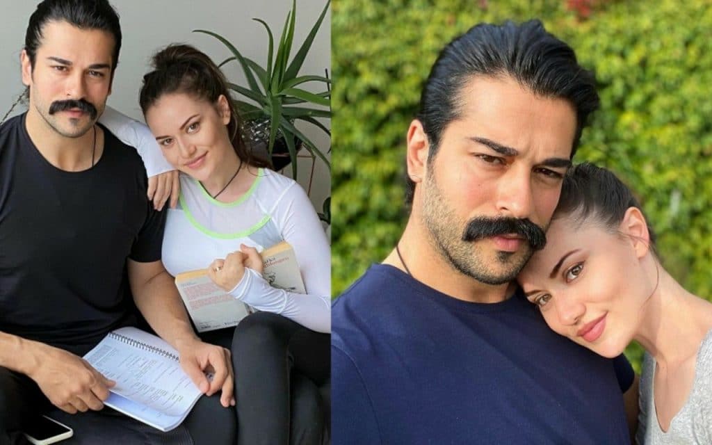 Burak Özçivit ve Fahriye Evcen