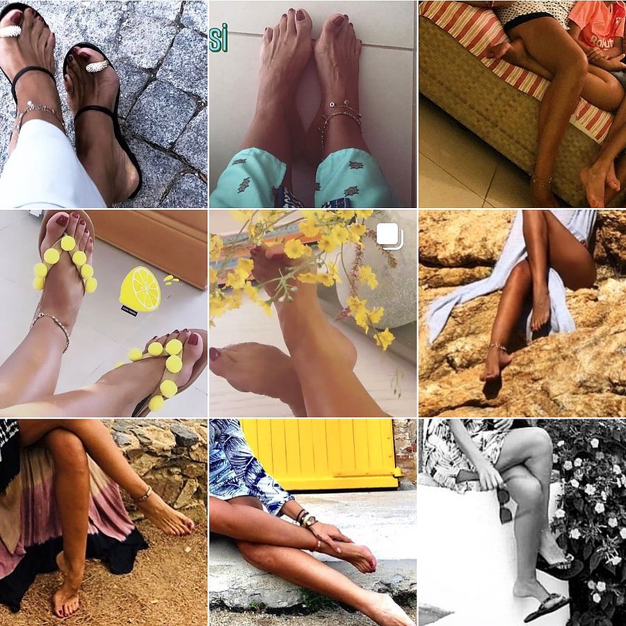 gülben ergen ayakları instagram