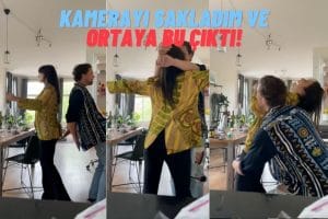 Hamdi Alkan’ın Kızı Zeynep Alkan Sevgilisi İle Mutfakta Yemek Yaparken Kendinden Geçip Dans Etti!