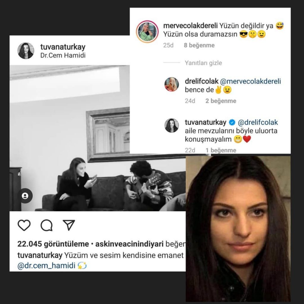 Yasak Elmanın Leylası Tuvana Türkayın Estetiklerini Yapan Doktor  Fotoğrafına Yorum Yapınca Ortalık Karıştı!