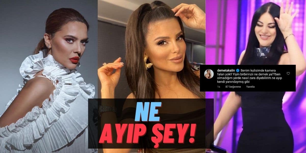 Demet Akalın Tuvalet Krizinde Zara’nın İsmini Veren Bircan Bali’ye Ağır Yüklendi: “Ne Ayıp Sanki Yan…”