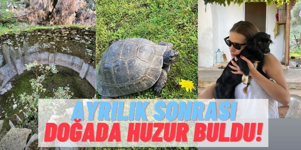 Magazin Gündeminden Düşmeyen Serenay Sarıkaya, Cem Yılmaz Ayrılığının Ardından Kendini Doğaya Vurdu!