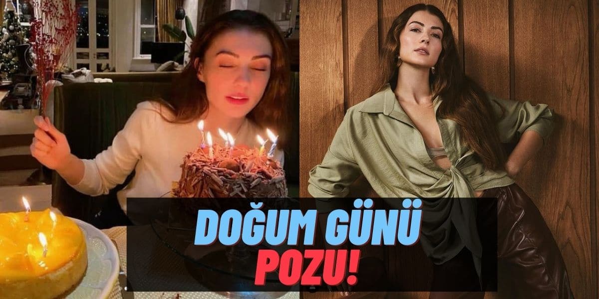 Çocukluk Dizisinin Ayşegül’ü Burcu Özberk’in Doğum Gününü İki Pastayla Kutlaması Takipçilerinin Kafasını Karıştırdı!