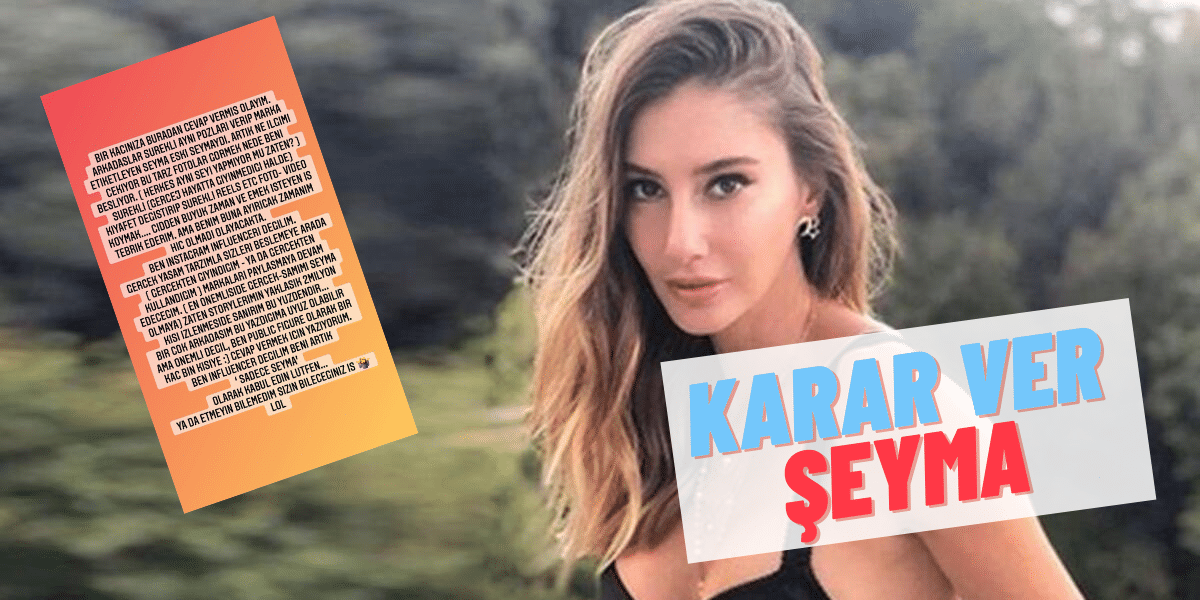 Miami Güzeli Şeyma Subaşı “Influencer değilim” Dedikten Sonra Ürün Tanıtımı Yapınca Dalga Konusu Oldu!