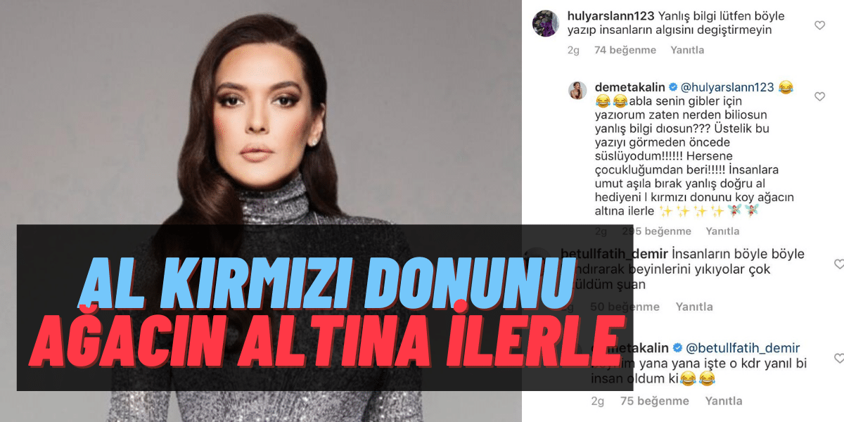 Demet Akalın Yorumlarda Ateş Püskürmeye Doymuyor! Bu Kez de Yılbaşı Ağacı Süsleme Geleneğine Dem Vurdu