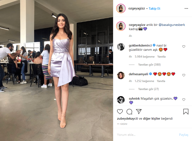 Özge Yağız Instagram