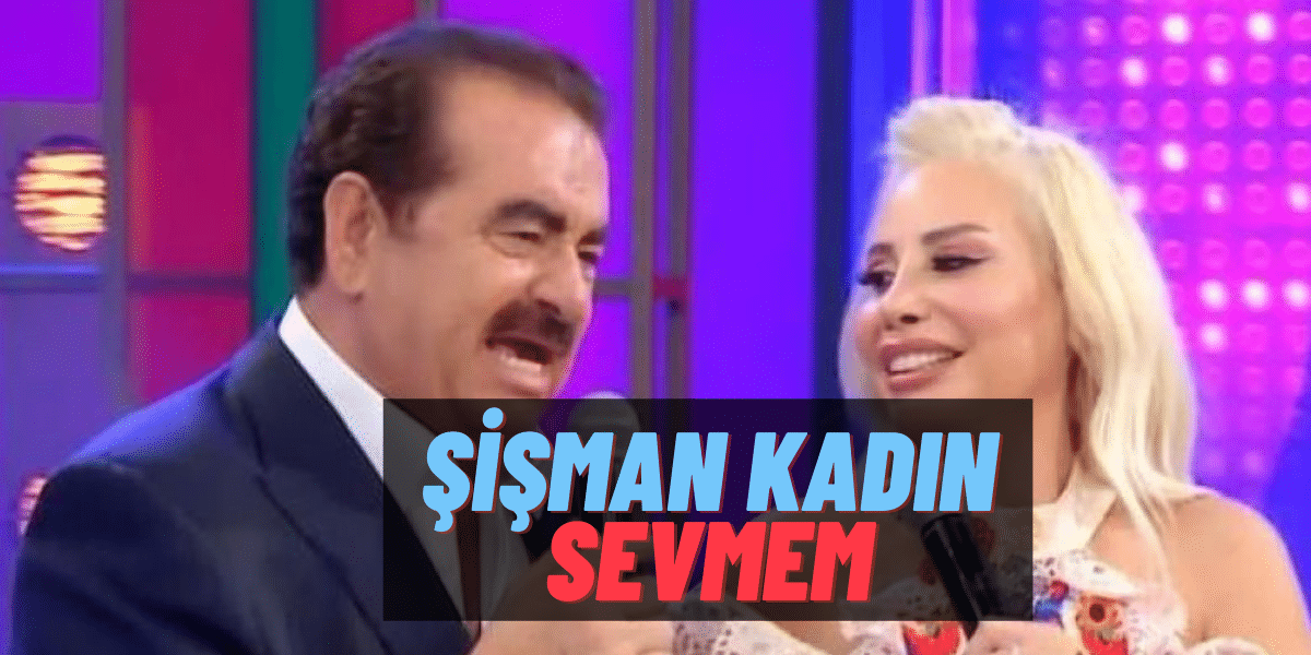 İbrahim Tatlıses İbo Show’da Linet Üzerinden Gönderme Yaptı! İzleyicilere “Ben kilo sevmem, zayıflayın.” Dedi