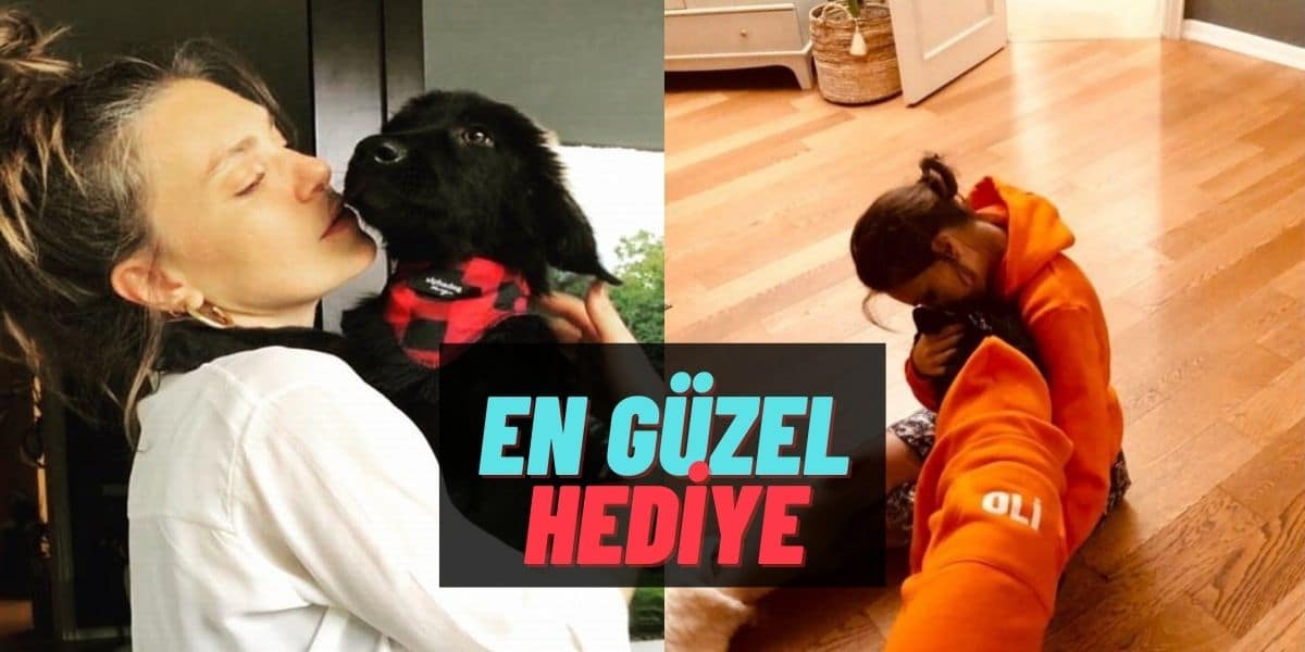 Aslı Enver’e Gelen Yılbaşı Hediyesine Bayılacaksınız! İşte Ünlü Oyuncu ve Köpeği Oli’nin Mutlu Anları..