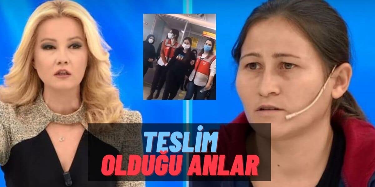 Eşini Öldürdüğünü Müge Anlı’nın Programında İtiraf Eden Alime Toprak’ın İlk Defa Göreceğiniz Tutuklanma Görüntüleri!