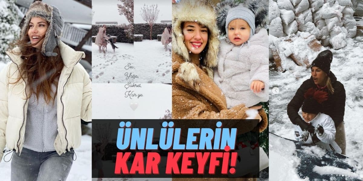 Instagram’ın İklimi Kışa Döndü: Fahriye Evcen, Sinem Kobal, Hande Erçel… Kış Fotoğrafları İçimizi Isıttı!
