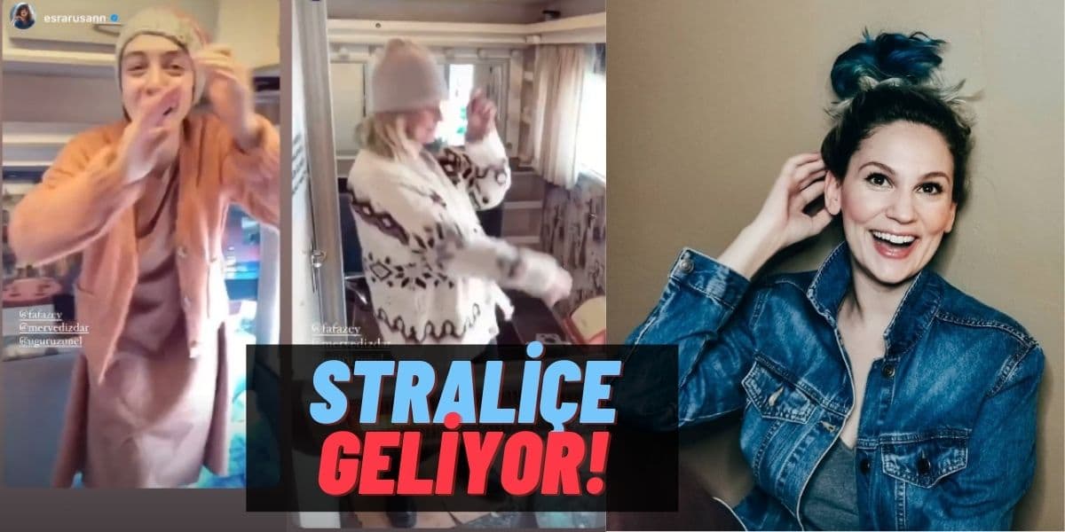 Masumlar Apartmanı’nın Set Arkası Düğün Gibi! Farah Zeynep Abdullah ve Merve Dizdar’a: “Straliçe Geliyor!”