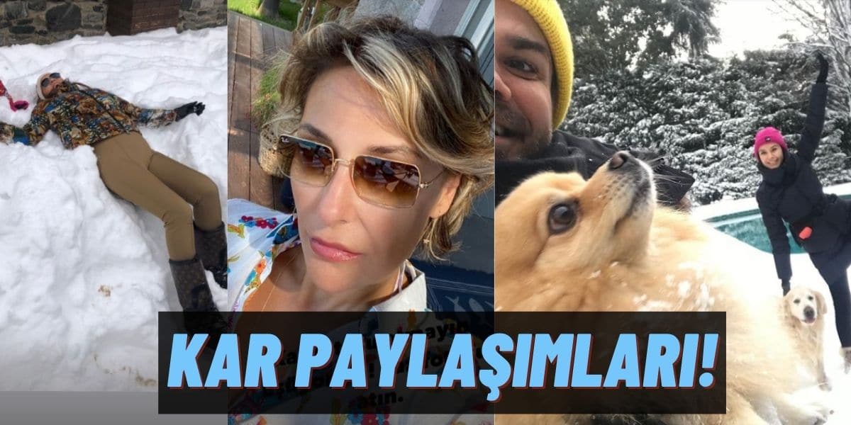 İstanbul’a Kar Instagram’a Fotoğraf Yağdı! Ünlülerden Paylaşımlar: Demet Akalın, Beren Saat, Buse Varol…