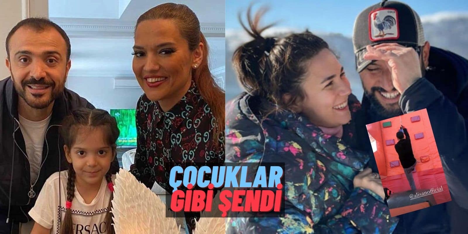 Demet Akalın’ın Kızı Hira’nın Doğum Gününün Yıldızı Alişan’dı! Buse Varol Eşinin Eğlenceli Anlarını Paylaştı