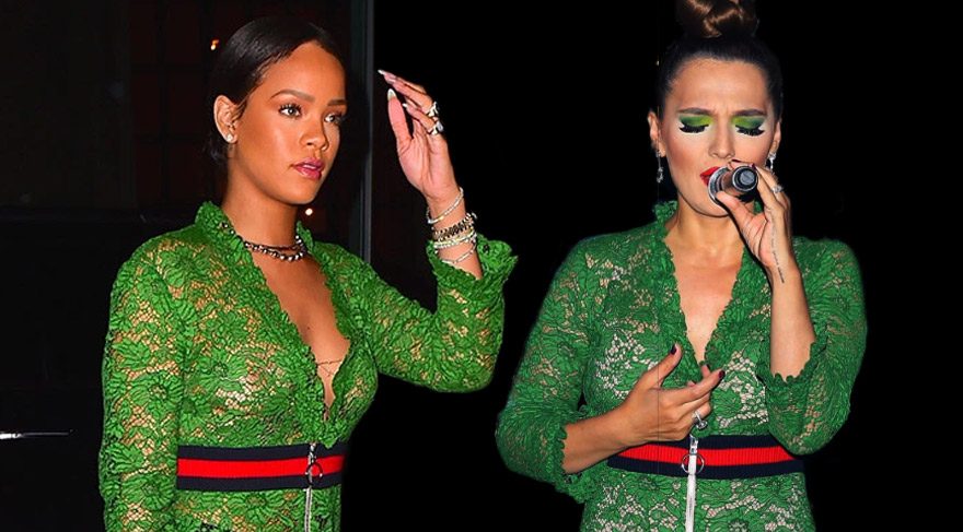 Demet Akalın ve Rihanna