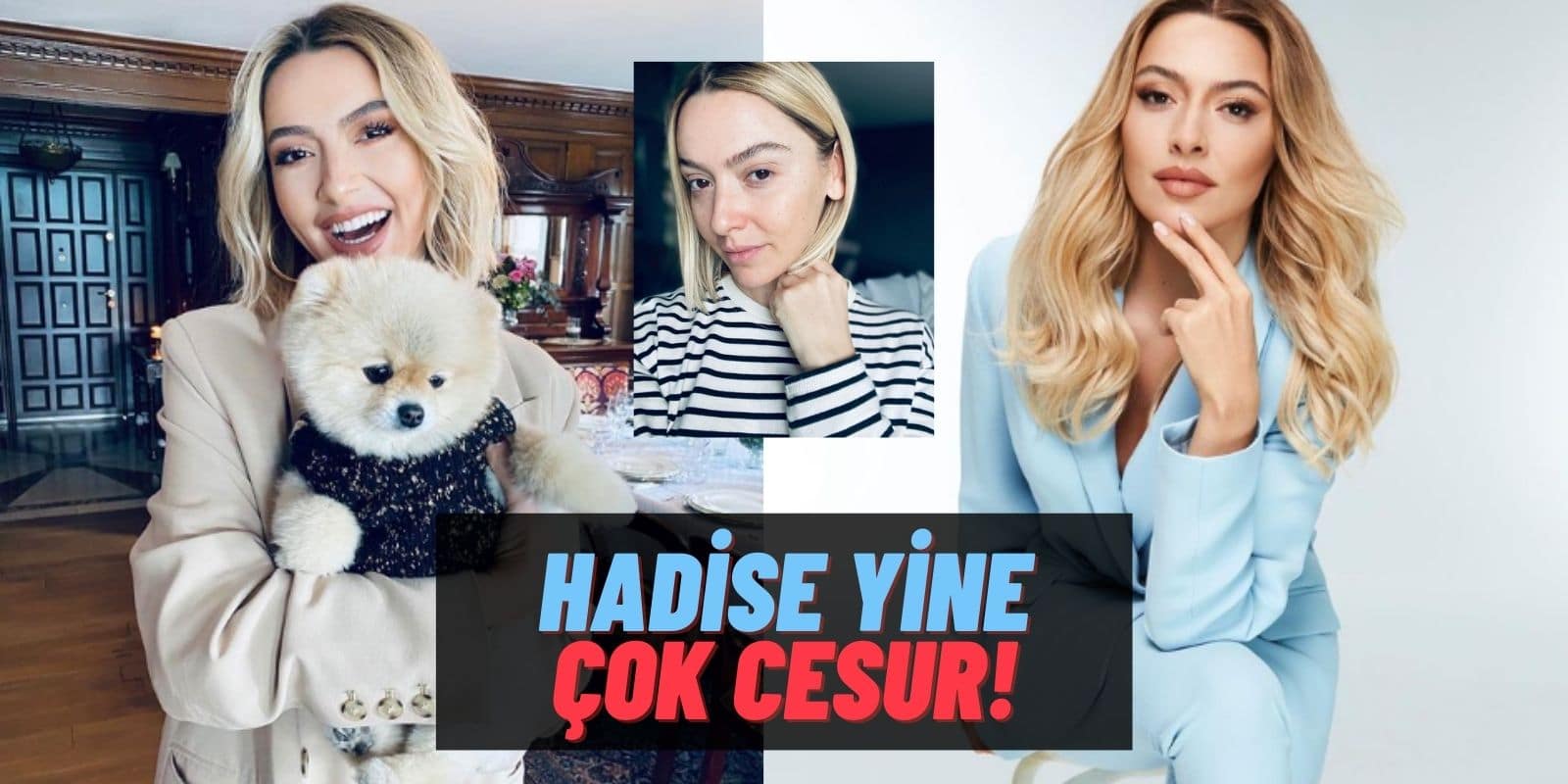 “Makyajsız” Reklam Çekimiyle Olay Yaratan Hadise’den Sıfır Makyaj Fotoğraf Geldi: “Haydi Kızlar…”