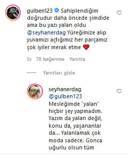 Gülben Ergen ve Seyhan Erdağ yorum