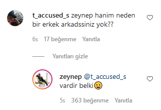 Zeynep Yılmaz yorum