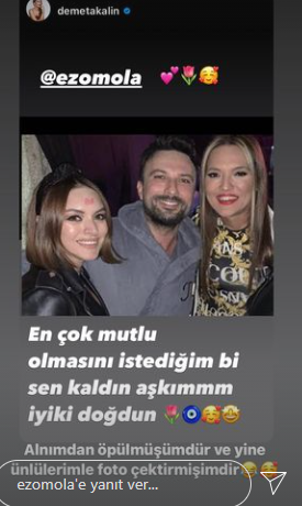 Demet Akalın Ezgi Mola Tarkan story