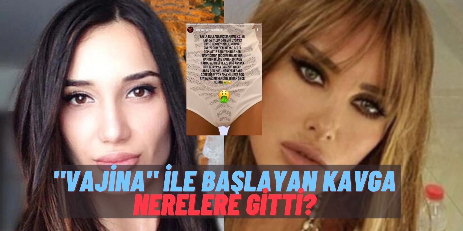 Tokmakçın Poşeti Hazır Etsin Altına S.çarsın: Yağmur Sarnıç Seren Serengil’e Demediğini Bırakmadı