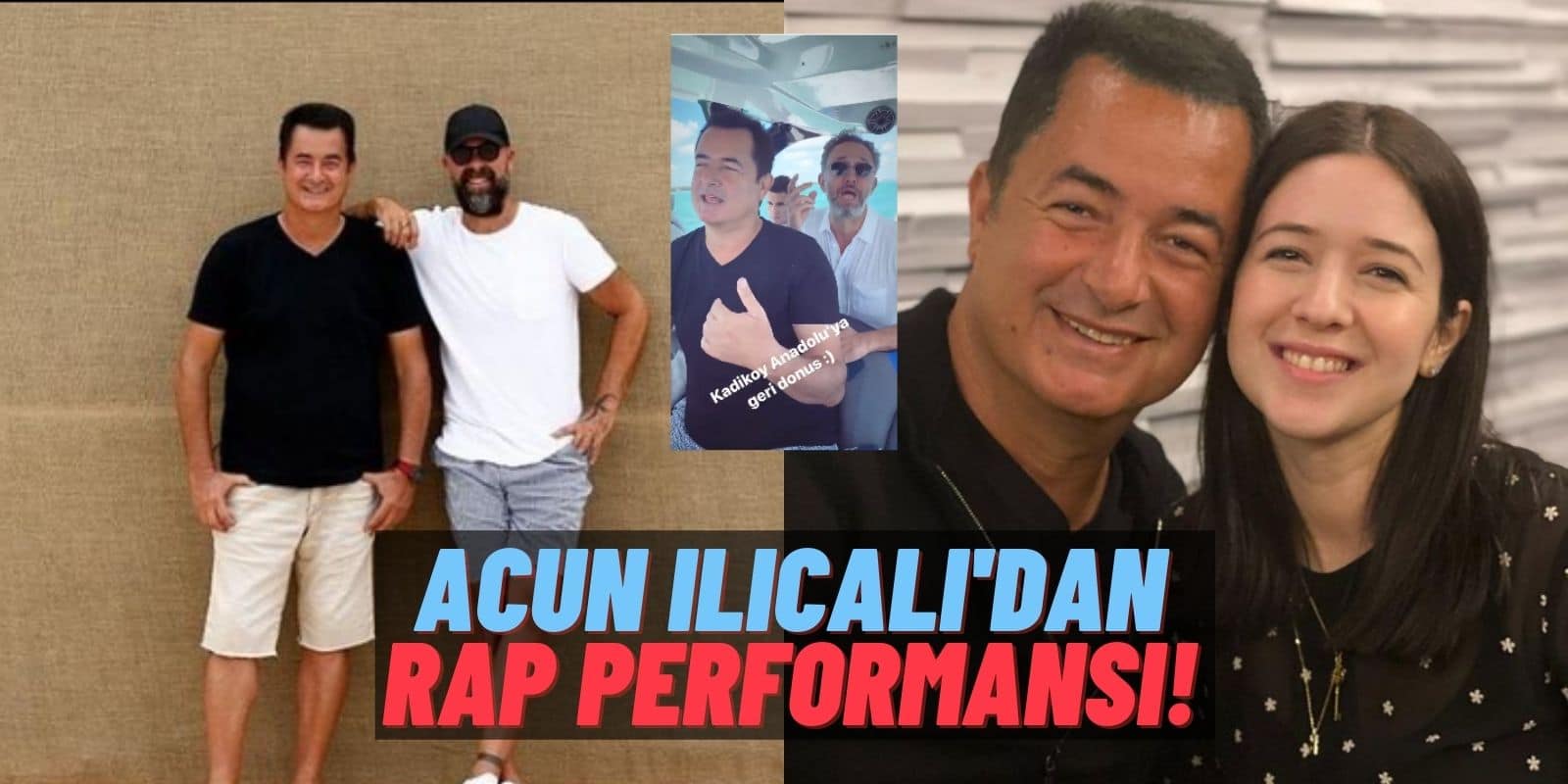 Acun Ilıcalı Lise Yıllarına Geri Döndü: Sürat Teknesinde Rap Söyledi Sosyal Medya Yıkıldı!