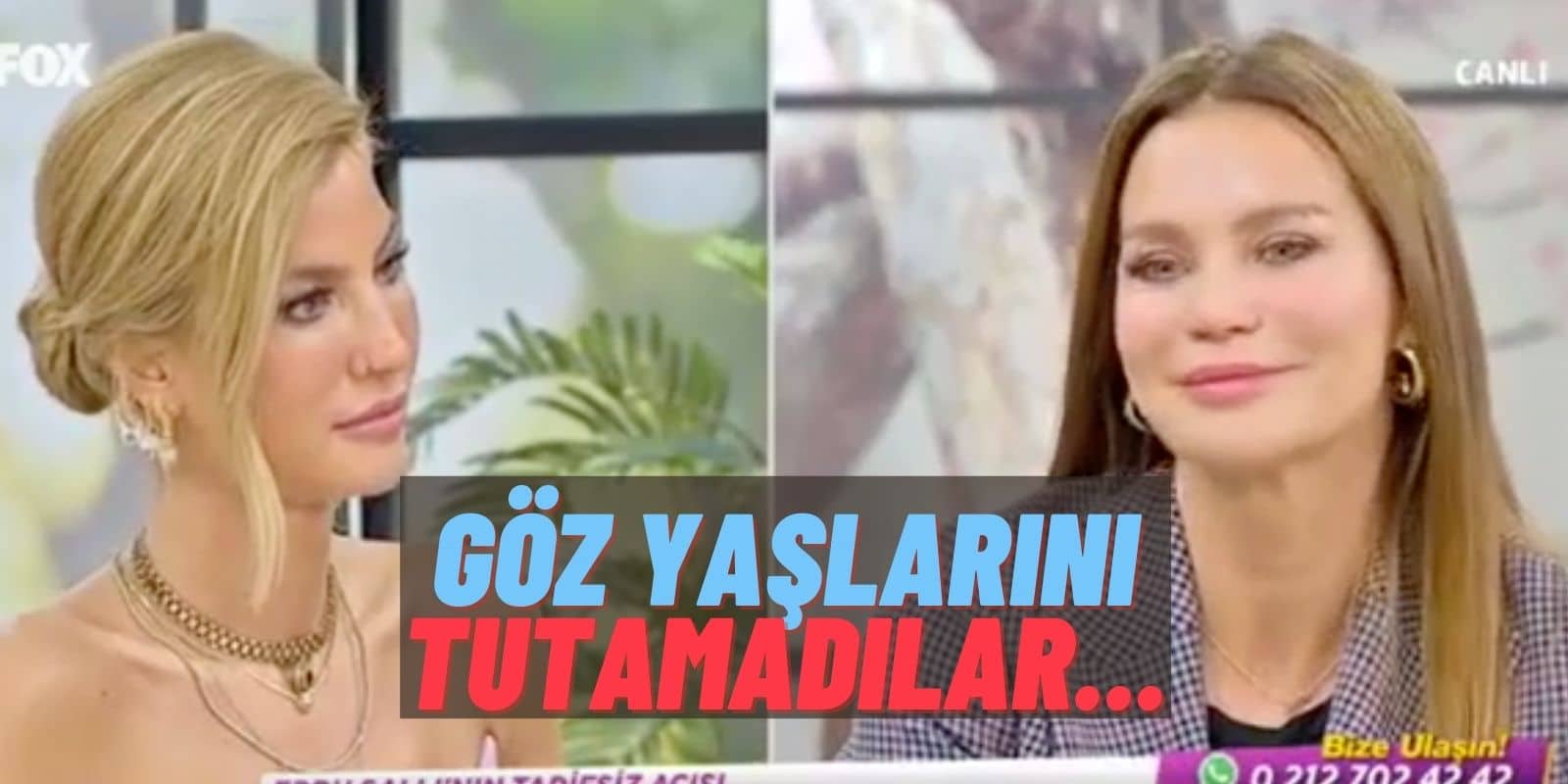 Ebru Şallı ve Çağla Şıkel “Ponçik”ten Bahsederken Göz Yaşlarına Engel Olamadılar!