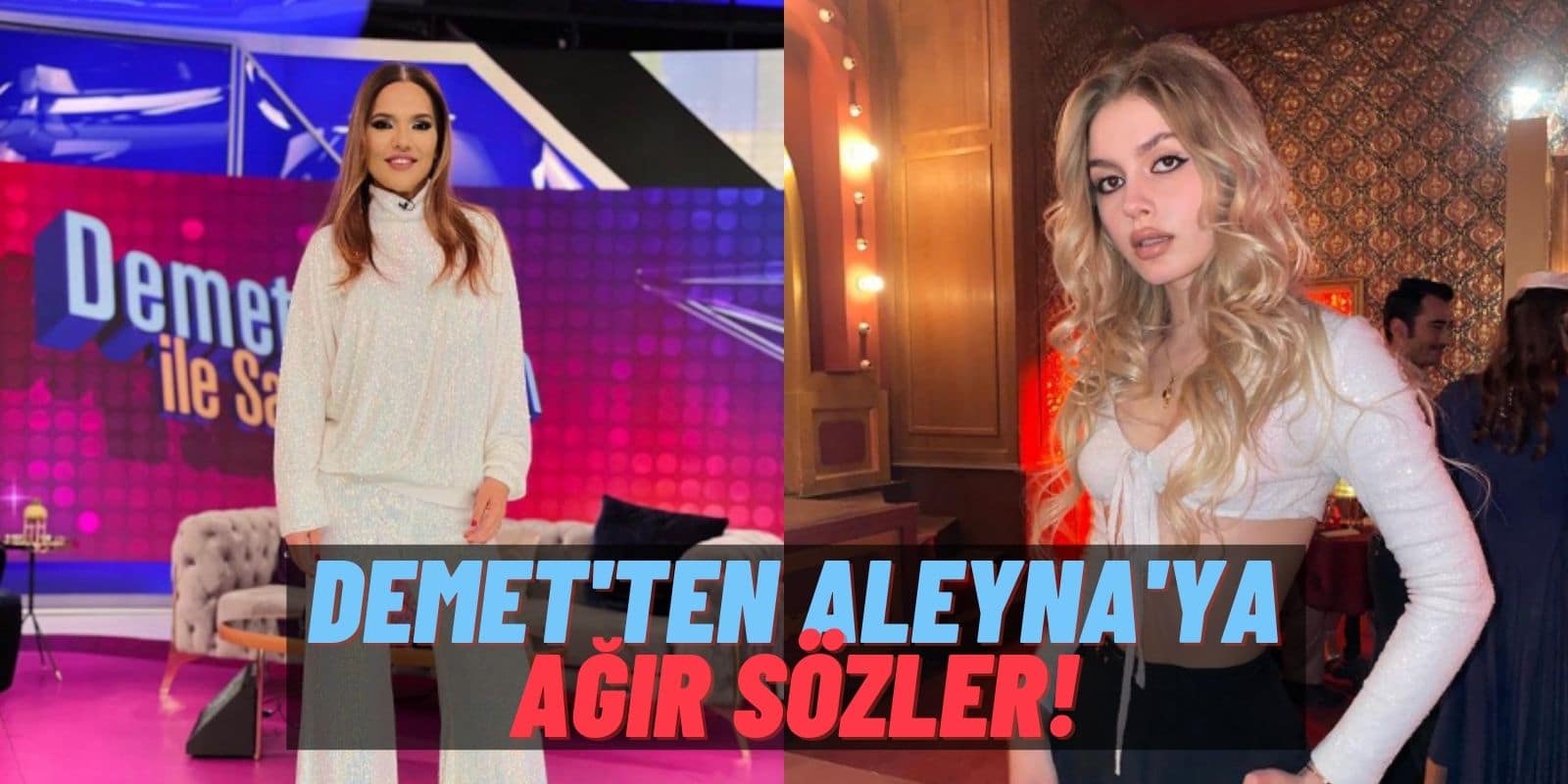 Demet Akalın Aleyna Tilki’ye Canlı Yayında Ağır Yüklendi: “Dünya Starı Olacaktı Çocuk Dizisinde Başrol Oldu!”