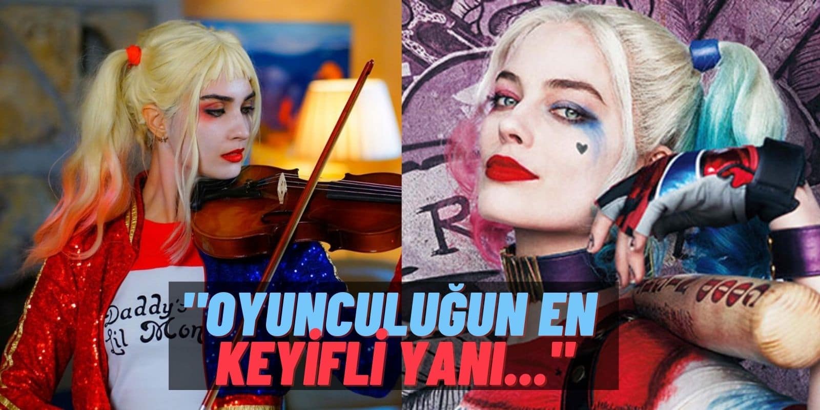 Sefirin Kızı’nın Mavi’si Tuba Büyüküstün Harley Quinn Kılığında İçini Döktü: “Oyunculuğun En Keyifli Yanı..”