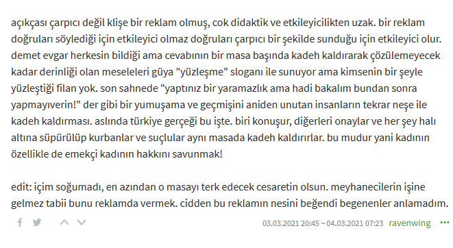 Ekşi Sözlük yorumları