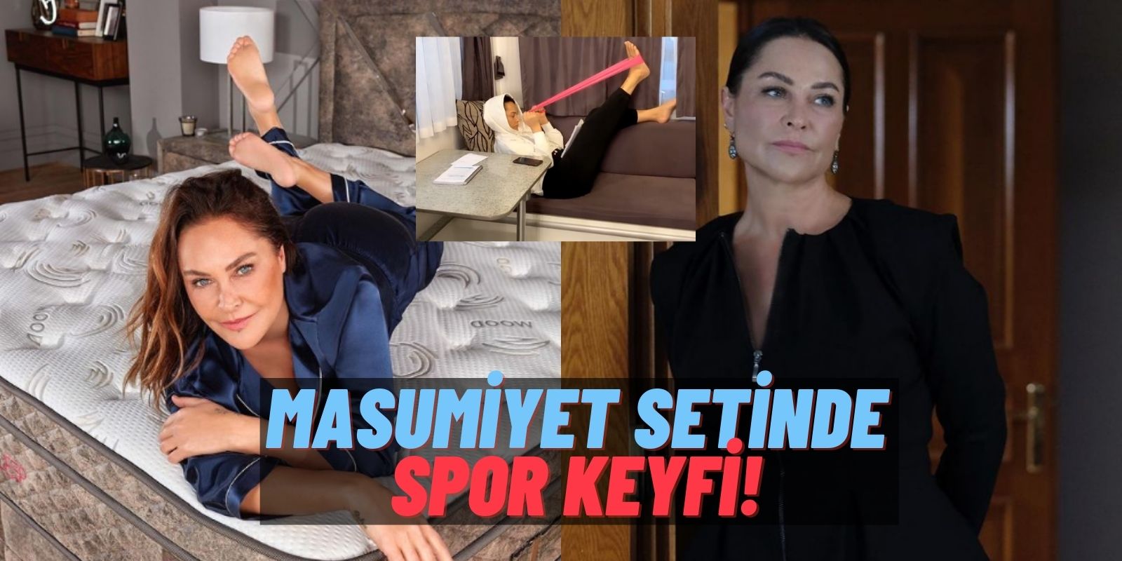 Hülya Avşar Genç Kızlara Taş Çıkartıyor! Spor da Yaparım Kariyer de: Masumiyet Setinde “Bir Taşla İki Kuş!”