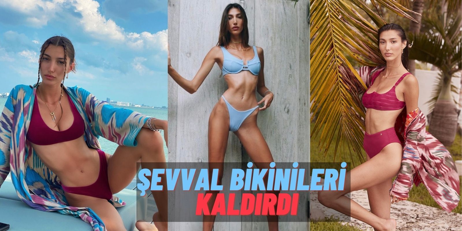 Bu Sefer Şeyma Subaşı’na Özenmedi! Şevval Şahin’i Bikinili Pozlardan Sonra Bu Kombinle Tanıyamadık