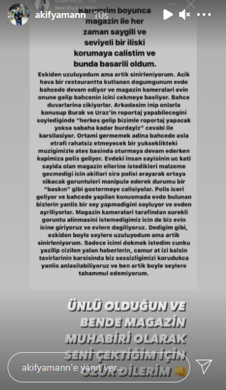Akif Yaman story