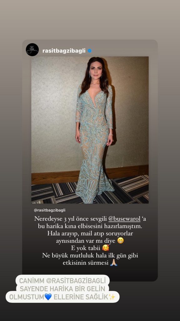 Buse Varol Raşit Bağzıbağlı story