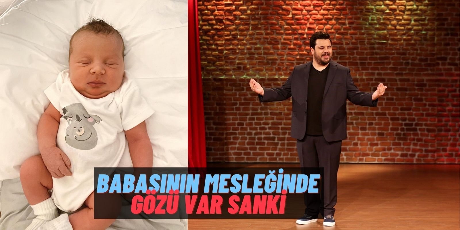 Geleceğin Komedyeni Bebekliğinden Belli Olurmuş! İşte Berfu ve Eser Yenenler’in Çocuğu Mete ve Mimikleri