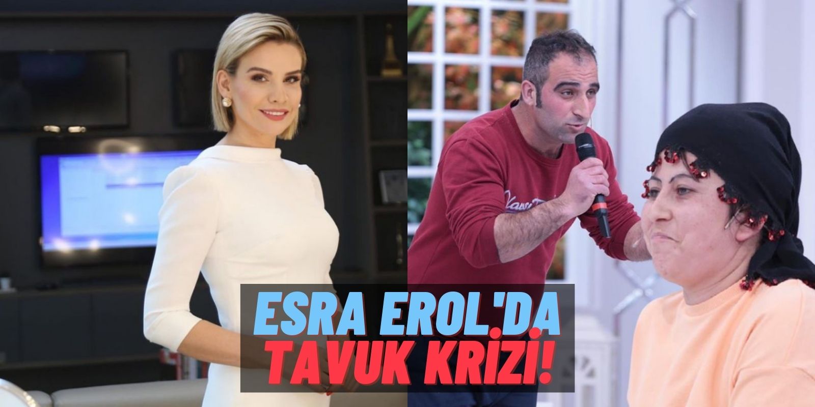 Tövbe Estağfurullah: Esra Erol’un Programında “Tavuk” Krizi! “Eşim Tavuğa Tasma Takıp Parkta Gezdiriyordu!”