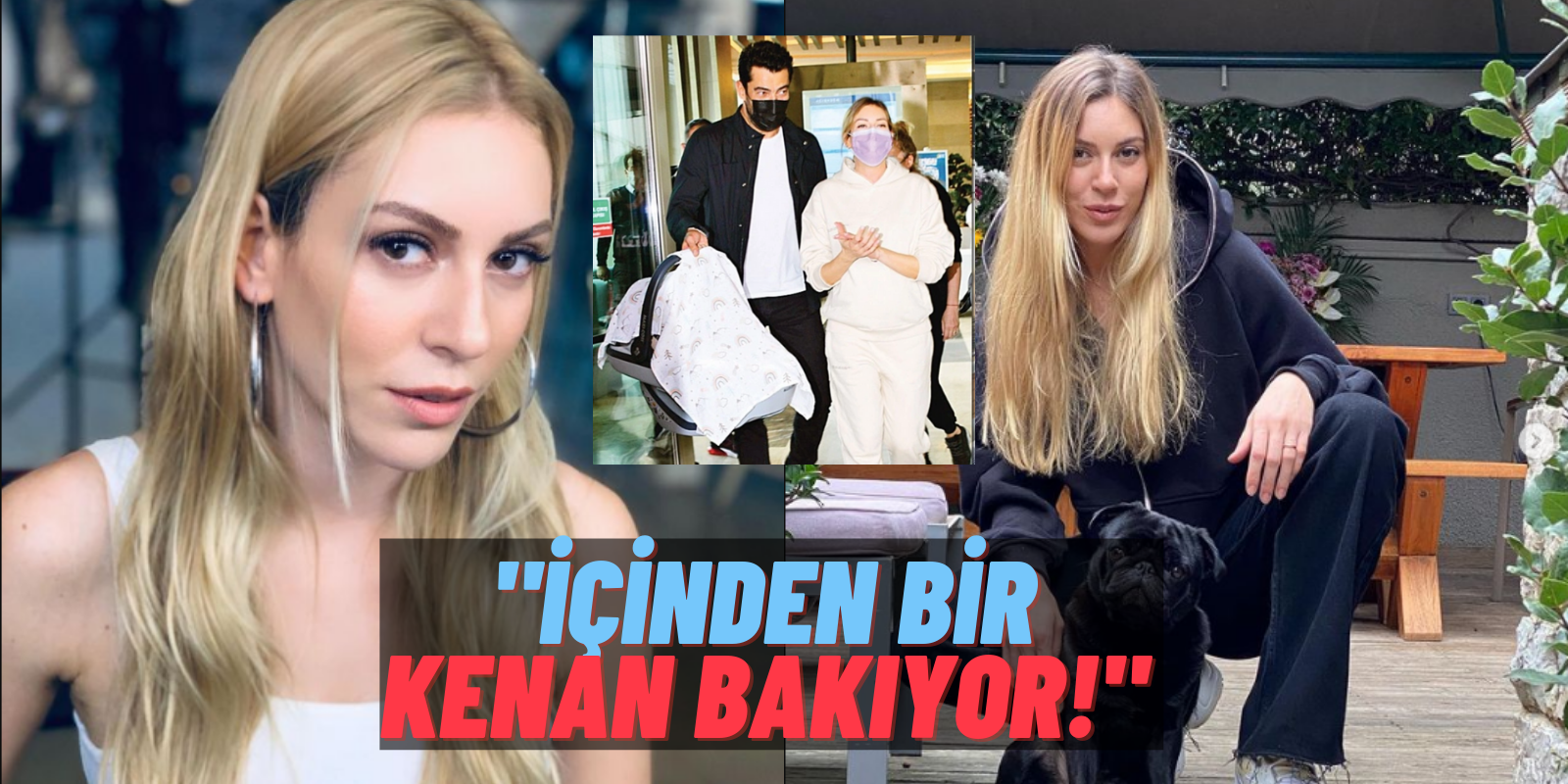 Sinem Kobal Sonunda İtiraf Etti! Kenan İmirzalıoğlu ve Sinem Kobal’ın Kızları Lalin Bakın Kime Benziyormuş?