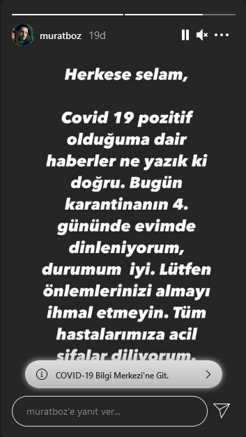 Murat Boz açıklama