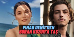 Pınar Deniz’den Boran Kuzum Hakkında Esprili Şikayet! Rol Arkadaşı İçin ‘Çok Konuşuyor’ Dedi