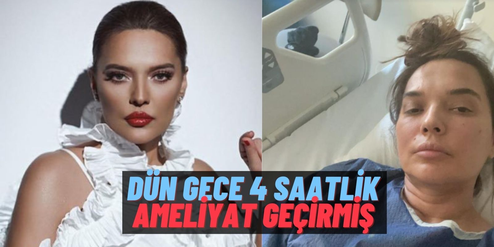 Demet Akalın Ağrıları Yüzünden Hastanelik Oldu! 4 Saatlik Ameliyatını Instagram’dan Duyurdu