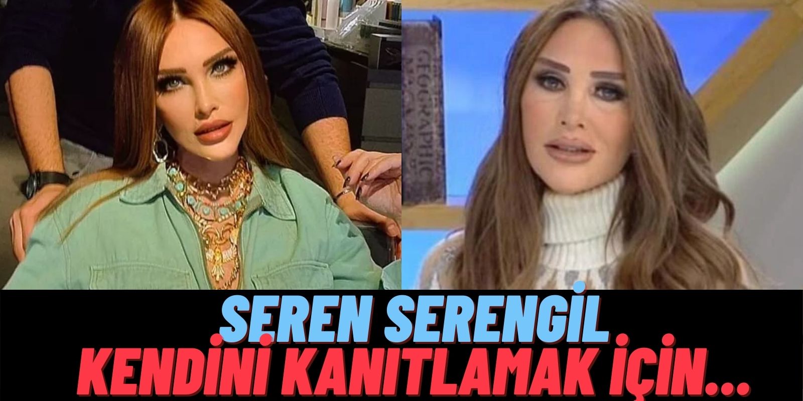 Seren Serengil’in Çilesi Bitmiyor! Şevval Şahin’e Benzediği İddia Edilen Sero Kanıt İçin Öyle Bir Şey Yaptı ki..