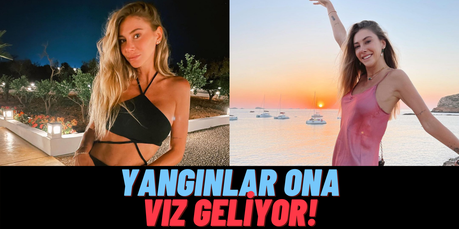 Herkesi Hırpalayan Yangın Ona Dokunmuyor: Şeyma Subaşı Yatta Keyif Yapmaya Devam Ediyor!