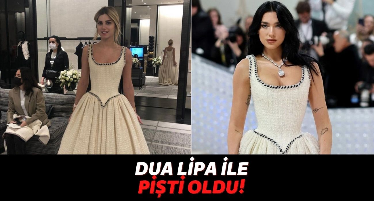 Instagram Karıştı: 5,5 Aylık Hamile Nazlı Sabancı ile Met Gala’da Boy Gösteren Dua Lipa Pişti Oldu!