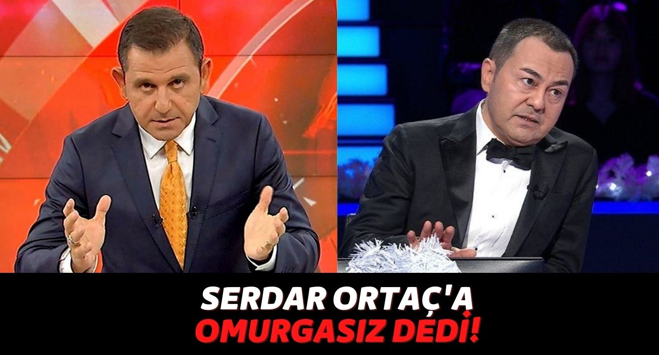 Fatih Portakal’dan, Maliye Bakanı Nebati’ye “Karabiberim” Şarkısı Söyleyen Serdar Ortaç’a Şok Sözler:”Omurgasız”