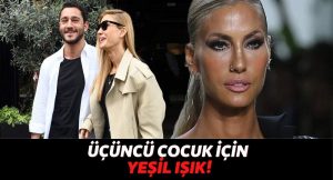 Yıllar Sonra Aşk Orucunu Bozan Çağla Şıkel,  Üçüncü Çocuk İçin Yeşil Işık Yaktı!