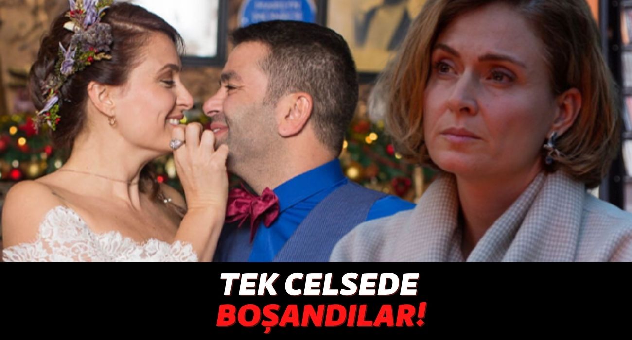 Herkesin Gözdesi Olan Ceyda Düvenci ve Bülent Şakrak, İzmir Ödemiş Adliyesinde Tek Celsede Boşandılar!