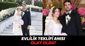 Çiçeği Burnunda Evli Çiftimiz Eda Ece ve Buğrahan Tuncer’in “Evlilik Teklifi” Sosyal Medyayı İkiye Böldü