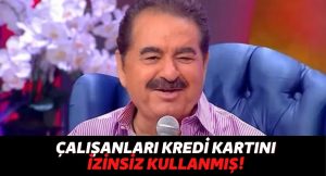 İbrahim Tatlıses Kuruçeşme Konserinde Çalışanlarının Kredi Kartını Çalıp Harcama Yaptığını İtiraf Etti!