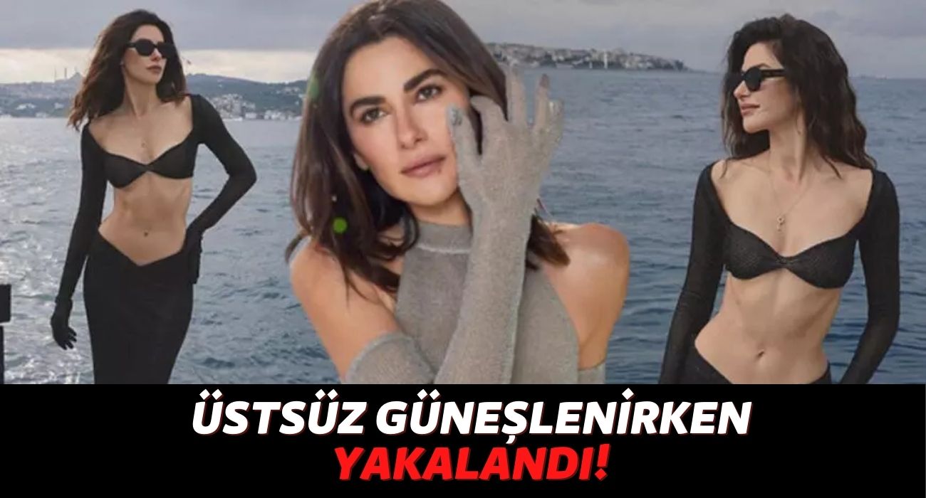 Her Adımıyla Olay Olan Nesrin Cavadzade, Şimdi de Bodrum’da Üstsüz Güneşlenirken Yakalandı
