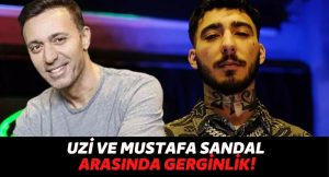 Ünlü Şarkıcı Mustafa Sandal ve Uzi Arasındaki Gerginlik Sosyal Medyaya Taştı!