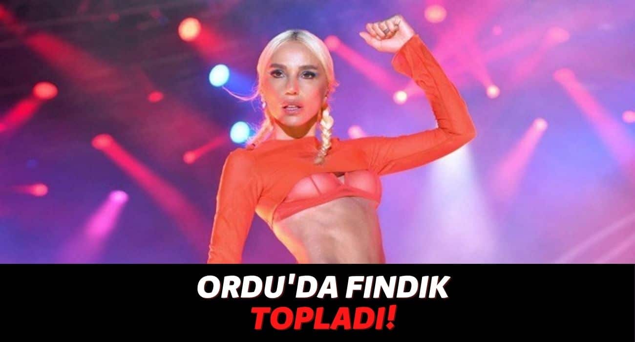 Memleketi Ordu’ya Giden Ünlü Şarkıcı Gülşen, Fındık Topladığı Anları Instagram’da Paylaştı!
